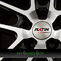 PLATIN P 73 7,5x18 5x112 ET51.10 diamant schwarz frontpoliert