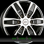 AUTEC QUANTRO (Q) 7x17  ET45.00 schwarz poliert