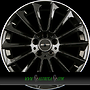  STELLAR 9x22 5x108 ET45.00 black diamond lip