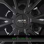 PLATIN P 86 6,5x17  ET50.00 black glossy