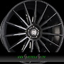  AF-401 10,5x21 5x112 ET35.00 black painted