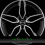  FASTEN 8x19 5x112 ET32.00 black diamond
