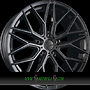 VALENCIA 8x18 5x100 ET35.00 glossy black