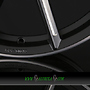 BORBET LX 8,5x20 5x108 ET45.00 black matt spoke rim polished