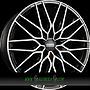 FONDMETAL CRATOS 10x22 5x120 ET40.00 glossy black machined