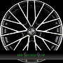 MAK SPECIALE 10x23 5x120 ET30.00 black mirror face