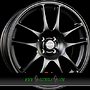 BORBET RS 7,5x18 4x100 ET35.00 black matt