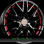 MAM MAM RS4 7,5x17 5x114,3 ET45.00 black painted red inside (bpri)