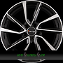  AC-518 7x17 4x100 ET40.00 black polished