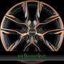 RONAL R71 9,5x21 5x114,3 ET40.00 jetblack copper matt