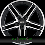 CMS C29 AERO 7,5x18 5x112 ET40.00 db diamant schwarz glanz