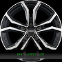 DEZENT TV 8x19 5x114,3 ET43.00 dark - schwarz frontpoliert