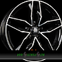  WH40 8x19 5x112 ET34.00 schwarz hochglanzpoliert (sp+)