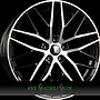  DS2 9x20 5x112 ET30.00 schwarz hochglanzpoliert