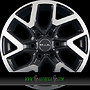 MAK GRAVEL 8x18 6x139,7 ET30.00 black mirror face