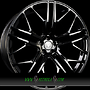  SF1 FORGED 10x24 5x108 ET35.00 schwarz glänzend (b3)