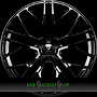  SF1 FORGED 10x24 5x120 ET20.00 schwarz glänzend (b3)
