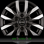BORBET CW6 6,5x16  ET50.00 mistral anthracite glossy polished
