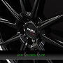 DOTZ SONOMA 9,5x19 5x112 ET25.00 dark - schwarz matt poliertes horn