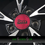 MAM MAM RS6 8x18 5x112 ET30.00 black front polish (bfp)