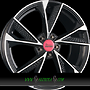 MAM MAM RS6 8x18 5x120 ET35.00 black front polish (bfp)