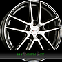 PLATIN P 73 6,5x16 5x112 ET46.10 diamant schwarz frontpoliert