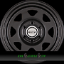 DOTZ DAKAR - Ohne Zubehör 7x16 5x114,3 ET26.00 dark schwarz glänzend - offroad stahlfelge
