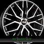 MAM MAM RS4 7x16 5x100 ET38.00 black front polish (bfp)