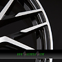 MAM MAM RS4 7x16 4x108 ET35.00 black front polish (bfp)