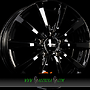 PLATIN P 69 8x18 5x120 ET50.10 black shiny