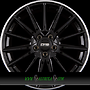 CMS C23 7x17 4x100 ET37.00 drb diamant horn schwarz