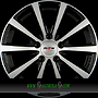 PLATIN P 69 8x18 5x120 ET50.10 schwarz poliert