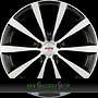 PLATIN P 66 8x19 5x112 ET45.10 schwarz matt poliert