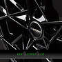  CARTESIO 7x17 4x100 ET38.00 glossy black