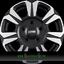 CMS C31 HEAVY DUTY 6,5x16  ET50.00 db diamant schwarz glanz