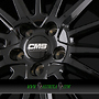 CMS C23 8x18 5x112 ET48.00 drb diamant horn schwarz