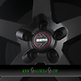 FIVE 8x17 5x112 ET42.00 black matt polished