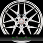  COMPETIZIONE 8x18 5x108 ET42.00 titan silver matt polished