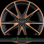 PLATIN P 99 8x19 5x112 ET38.00 jetblack copper matt