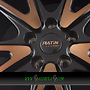 PLATIN P 99 8x19 5x112 ET38.00 jetblack copper matt