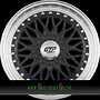  GTP 072 7,5x17 4x100 ET35.00 schwarz felgenbett poliert