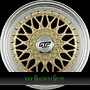  GTP 072 8,5x16 5x100 ET35.00 gold felgenbett poliert