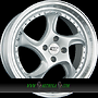  GTP 083 8,5x16 4x100 ET35.00 silber felgenbett poliert