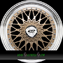  GTP 072 7,5x17 4x100 ET35.00 bronze felgenbett poliert