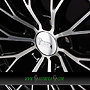 MAM MAM GT2 8,5x19 5x114,3 ET35.00 black front polish (bfp)
