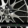  FINA 9x20 5x110 ET35.00 nero machined - schwarz matt frontpoliert
