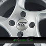  GTP 083 8,5x19 5x112 ET45.00 silber felgenbett poliert