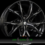 KESKIN KT24 8,5x19 5x108 ET40.00 black secret diamond (bsd)