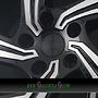  AC-521 8,5x19 5x108 ET56.00 black polished