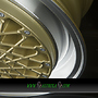  GTP 041 7,5x17 5x100 ET25.00 gold felgenbett poliert